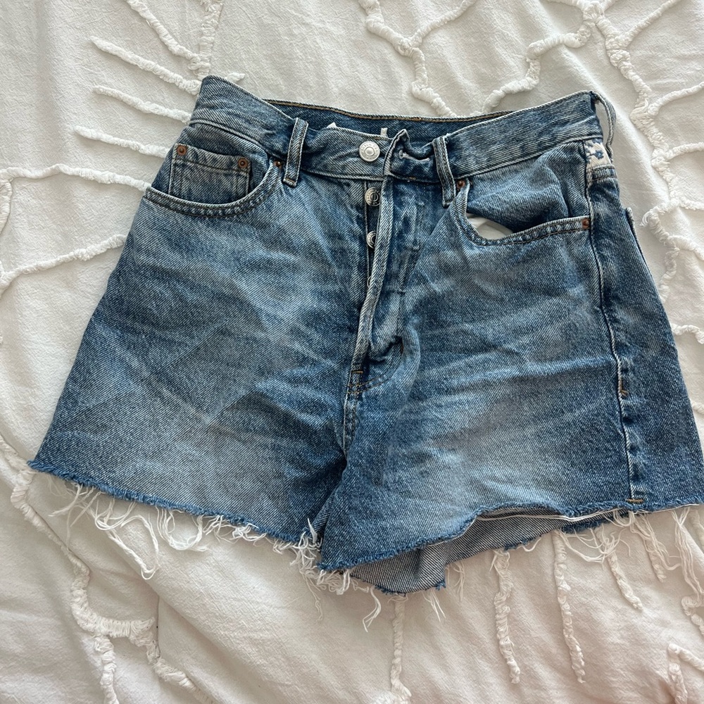 Pacsun high rise jean shorts
